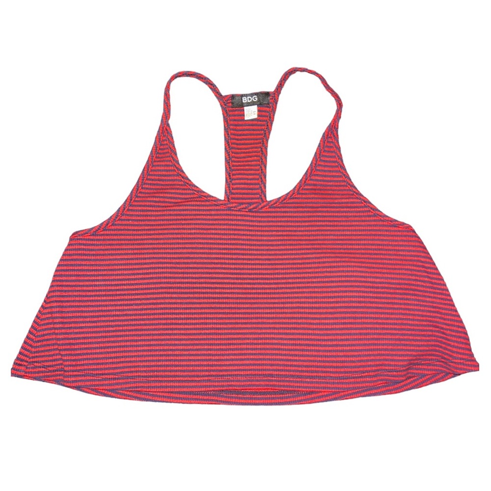 BDG Stripped Cropped Tank